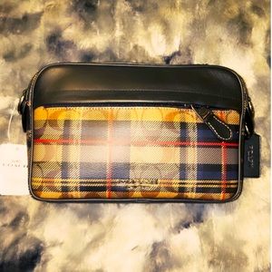 Coach | Bags | Coach Plaid Messenger 